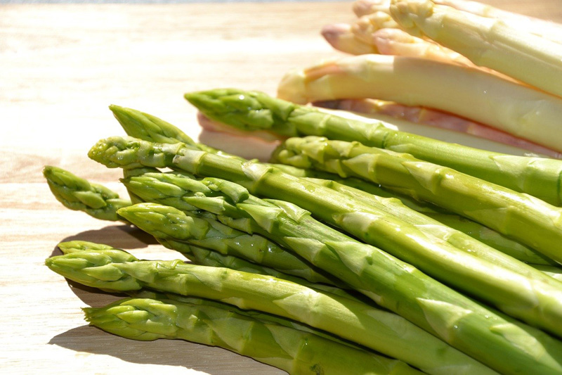 Net als alle groene groentes zijn de groene asperges super gezond.